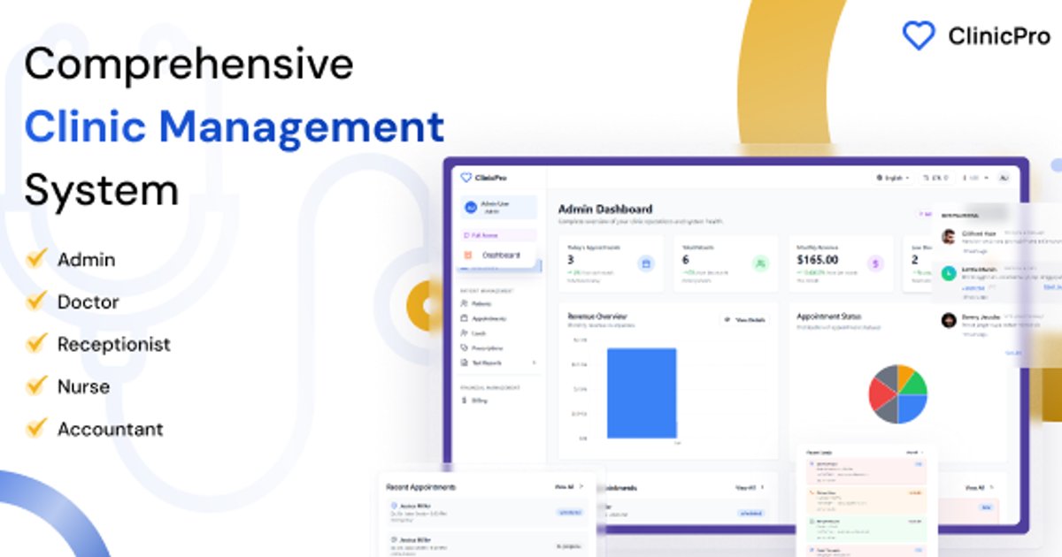 ClinicPro - Clinic Management System